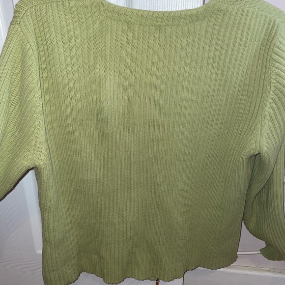 Green zip up - Picture 4 of 4